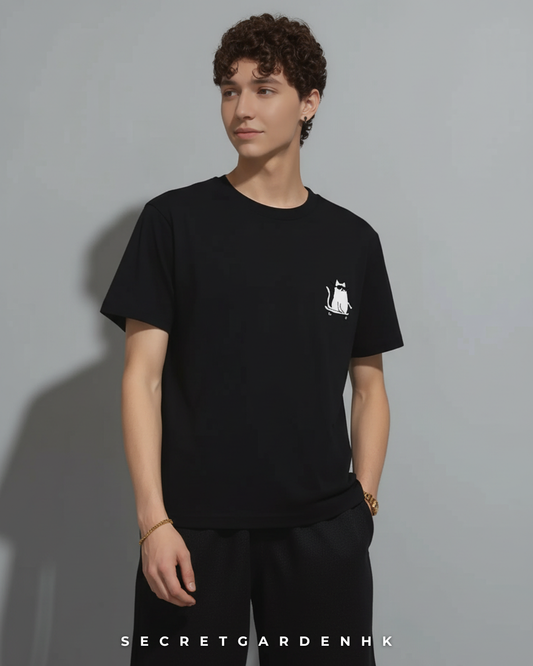 Cat on Skateboard #S2529