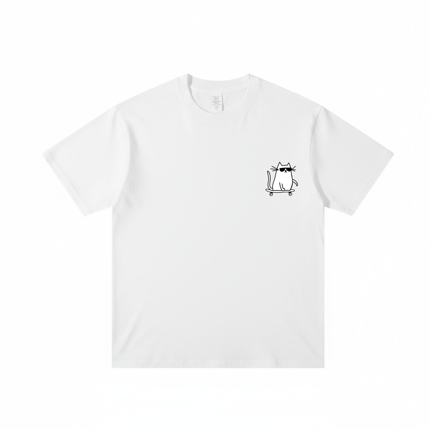 Cat on Skateboard #S2529