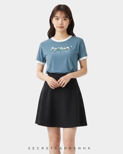 Basic Floral Top #S2502